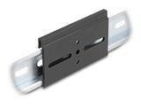 Delock Aluminium Montageclip für Hutschiene 80,0 x 47,8 mm schwarz