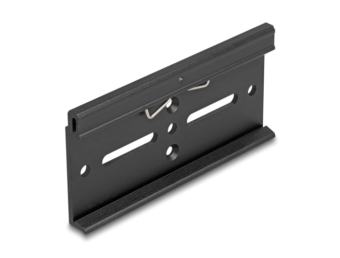 Delock Aluminium Montageclip für Hutschiene 100,0 x 47,8 mm schwarz