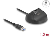 Delock Magnetischer Standfuß USB Typ-A 5 Gbps Docking Kabel 1,2 m