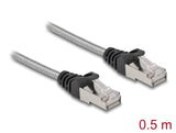 Delock RJ45 Kabel Cat.6A U/FTP mit Metallmantel 0,5 m