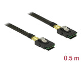 Delock Kabel Mini SAS SFF-8087 > Mini SAS SFF-8087 0,5 m