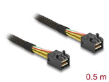 Delock Kabel Mini SAS HD SFF-8643 > Mini SAS HD SFF-8643 0,5 m