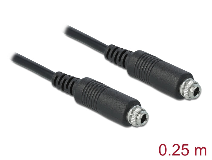 Delock Kabel Audio Klinke 3,5 mm Buchse zum Einbau > Audio Klinke 3,5 mm Buchse zum Einbau 3 Pin 25 cm