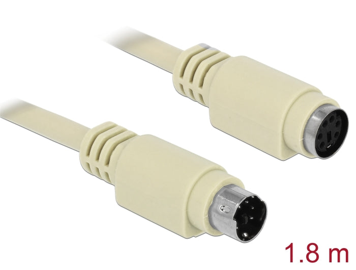 Delock PS/2 Verlängerungskabel 1,8 m