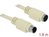 Delock PS/2 Verlängerungskabel 1,8 m