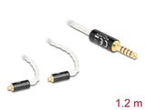 Delock Audio Kabel 4,4 mm 5 Pin Klinkenstecker zu 2 x MMCX Stecker 1,20 m