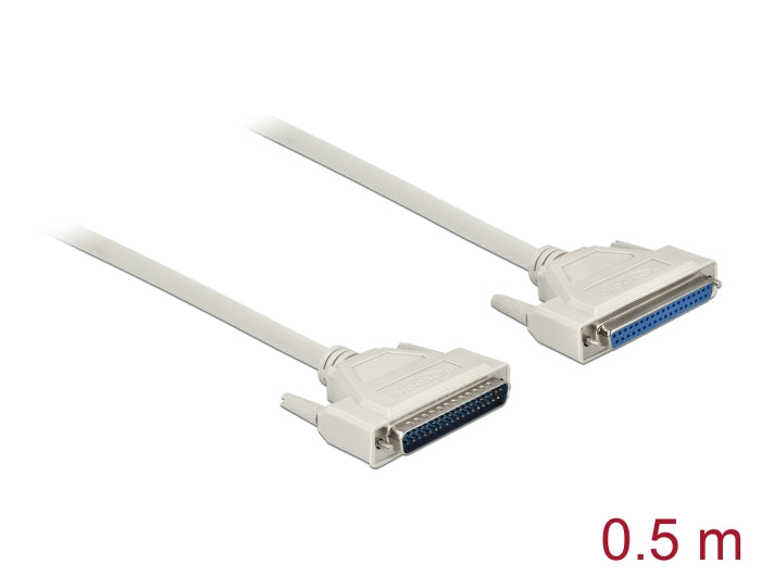 Delock Serielles Kabel D-Sub 37 Stecker zu Buchse 0,5 m