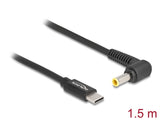 Delock Notebook Ladekabel USB Type-C™ Stecker zu Samsung 5,5 x 3,0 mm Stecker
