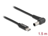Delock Notebook Ladekabel USB Type-C™ Stecker zu Sony 6,0 x 4,3 mm Stecker