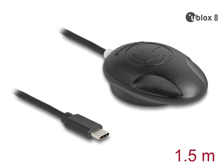 Navilock NL-8002UC USB 2.0 Type-C™ Multi GNSS Empfänger u-blox 8 1,5 m