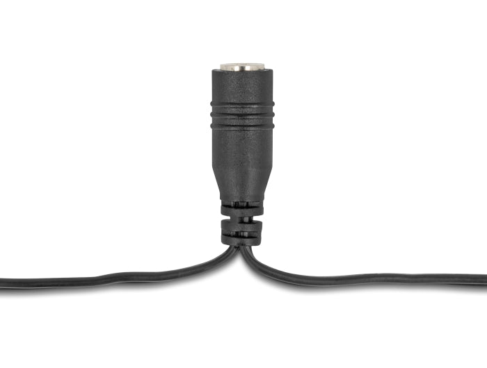 Delock Kabel Mini-Fit 4,2 mm 10 Pin Stecker zu 4 x DC 5,5 x 2,5 mm Buchse und 4 x Mini-Fit 4,2 mm 2 Pin Stecker schwarz