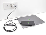 Delock USB-C™ Y-Kabel 1 x Stecker zu 2 x Stecker PD 3.0 100 W Intelligente Stromaufteilung 1,2 m