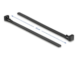 Delock Kabelbinder wiederverwendbar hitzebeständig L 150 x B 7,5 mm 100 Stück schwarz
