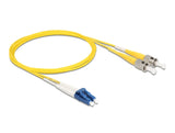 Delock Kabel Lichtwellenleiter LC > ST Singlemode OS2 2 m