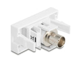 Delock Easy 45 Modul BNC Buchse zu BNC Buchse weiß