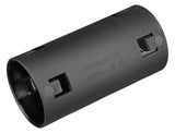 FRÄNKISCHE Steckmuffe Kst  25mm unbeh sw SMSKu-ER 25 hfr