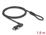 Navilock Notebook Sicherungskabel für USB Typ-A Buchse mit Zahlenschloss