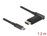 Delock USB Type-C™ zu HDMI Adapterkabel 4K 60 Hz magnetisch 1,20 m