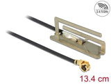 Delock WLAN 802.11 ac/a/h/b/g/n Antenne I-PEX Inc., MHF® I Stecker 1,5 dBi 13,4 cm PIFA intern