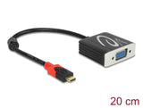 Delock Adapter USB Type-C™ Stecker zu VGA Buchse (DP Alt Mode)