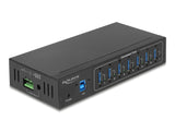 Delock Externer Industrie Hub 7 x USB 3.0 Typ-A mit 20 kV ESD Schutz