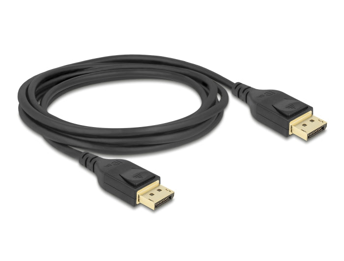Delock DisplayPort Kabel 8K 60 Hz 2 m DP 8K zertifiziert