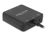 Delock HDMI Audio Extractor 4K 30 Hz kompakt
