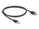 Delock USB 2.0 Verlängerungskabel EASY USB Typ-A Stecker zu EASY USB Typ-A Buchse 1 m