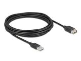Delock USB 2.0 Verlängerungskabel EASY USB Typ-A Stecker zu EASY USB Typ-A Buchse 5 m