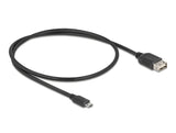 Delock USB 2.0 Kabel EASY USB Typ Micro-B Stecker zu EASY USB Typ-A Buchse 0,5 m