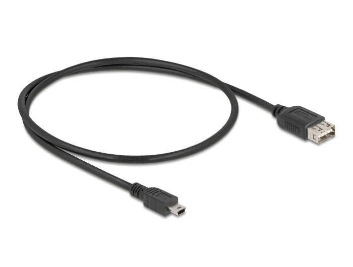 Delock USB 2.0 Kabel USB Typ Mini-B Stecker zu EASY USB Typ-A Buchse 0,5 m