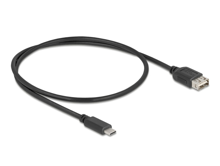 Delock USB 2.0 Kabel USB Type-C™ Stecker zu EASY USB Typ-A Buchse 0,5 m