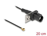 Delock Antennenkabel FAKRA A Stecker zu MHF® I Stecker 1,13 - 20 cm 1 vorgestanztes Loch