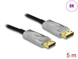 Delock Aktives Optisches Kabel DisplayPort 1.4 8K 5 m