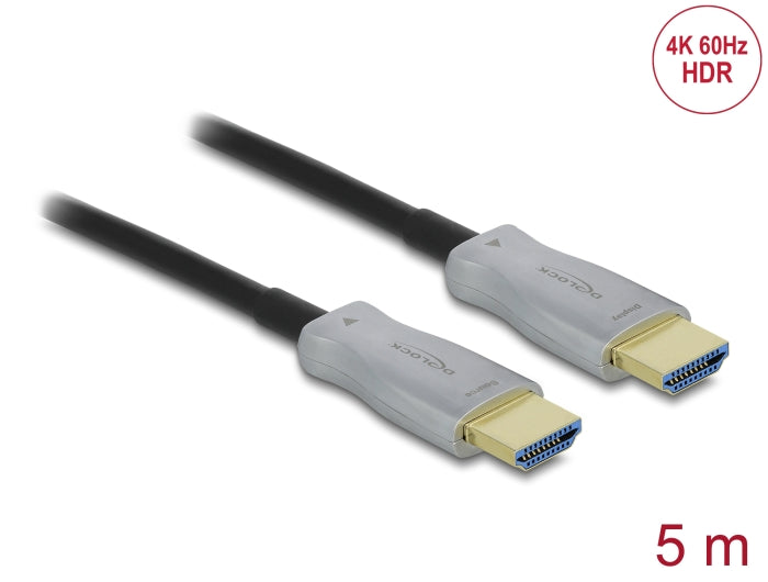 Delock Aktives Optisches Kabel HDMI 4K 60 Hz 5 m