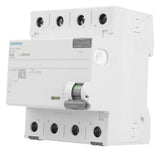 SIEMENS FI-Schutzschalter A 4p 440V 63A 5SV3346-6 0,03A 4TE REG 10kA 1kA/stoß