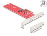 Delock PCI Express 5.0 x4 Karte zu 1 x intern NVMe M.2 Key M - Low Profile Formfaktor