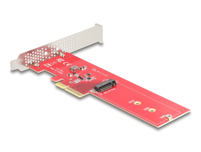 Delock PCI Express 5.0 x4 Karte zu 1 x intern NVMe M.2 Key M - Low Profile Formfaktor