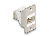 Delock Panel Mount LWL SC Simplex Buchse zu Buchse konisch