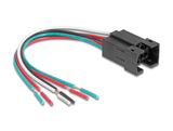 Delock Fassung für 25 mm 6 Pin Taster oder Schalter