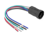 Delock Fassung für 19 mm 5 Pin Taster oder Schalter