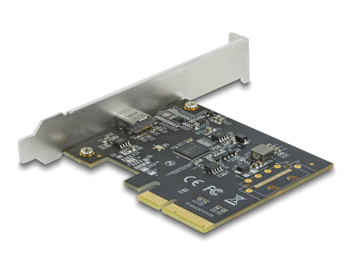 Delock PCI Express x4 Karte zu 1 x extern SuperSpeed USB 20 Gbps (USB 3.2 Gen 2x2) USB Type-C™ Buchse