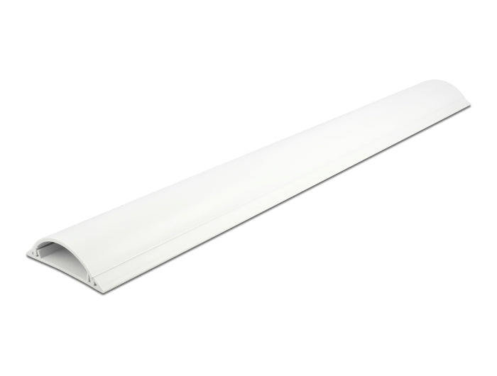 Delock Kabelkanal selbstklebend 70 x 20 mm - Länge 1 m weiß