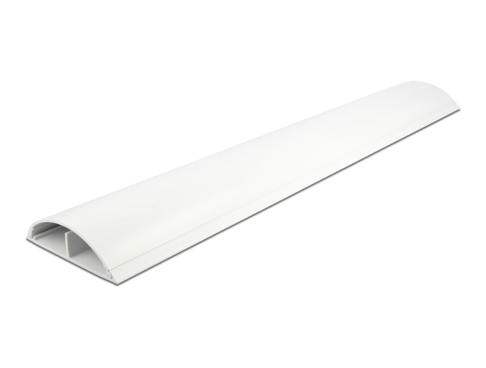 Delock Kabelkanal selbstklebend 89 x 21 mm - Länge 1 m weiß