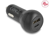 Delock Kfz Ladeadapter USB Type-C™ PD 3.0 und USB Typ-A mit 32 W