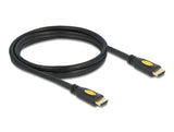 Delock Kabel High Speed HDMI mit Ethernet - HDMI-A Stecker > HDMI-A Stecker 4K 1,5 m