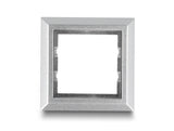 Delock 16 mm Kunststoff Signallampe weiß / Lötversion / viereckig