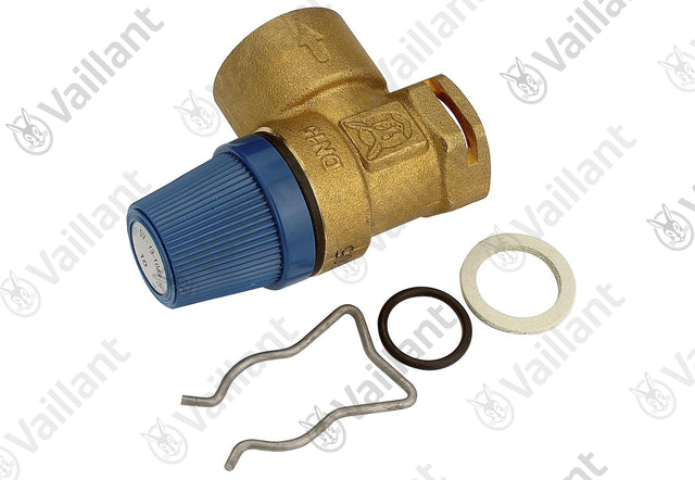 Vaillant Ersatzteil Sicherheitsventil, BW 10 bar für VCI 196+246/3-5 (R3,5), VCI 20/26+25/32 CS/1-5 R1 u. a. | Art.-Nr. 190745