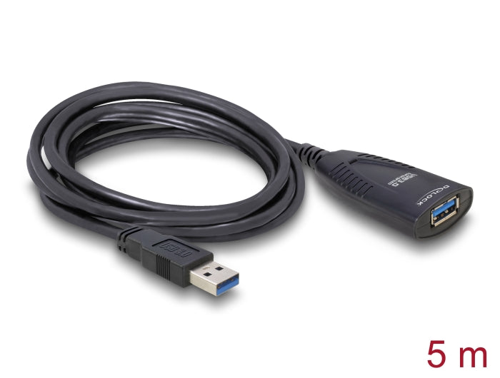 Delock USB 5 Gbps aktives Verlängerungskabel 5 m