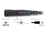 Delock USB 5 Gbps aktives Verlängerungskabel 5 m